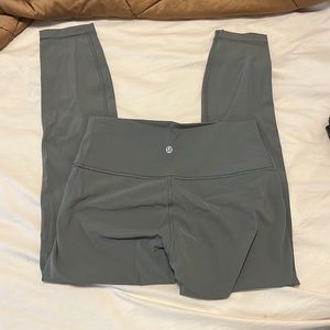 Lululemon green leggings. Lightly worn